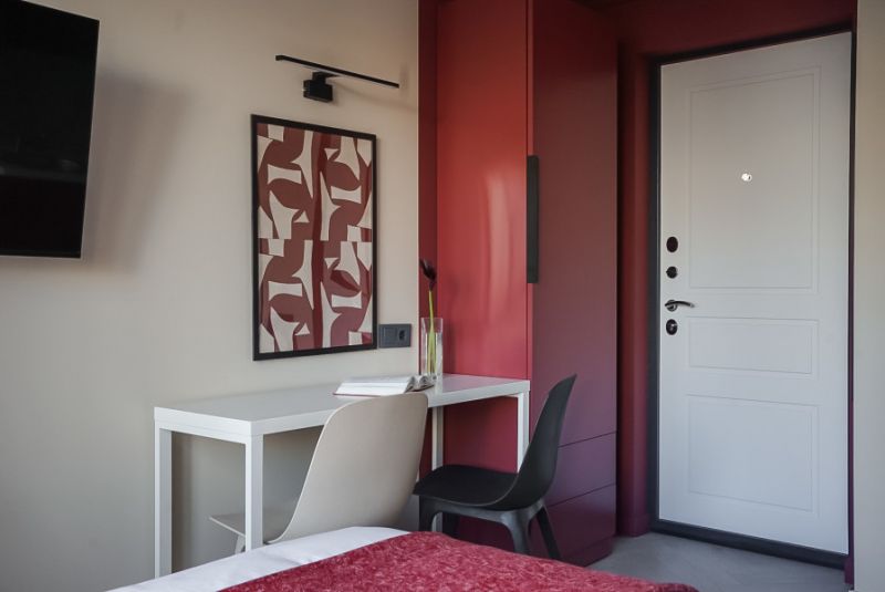 Студио 2-местный (Бордовый)