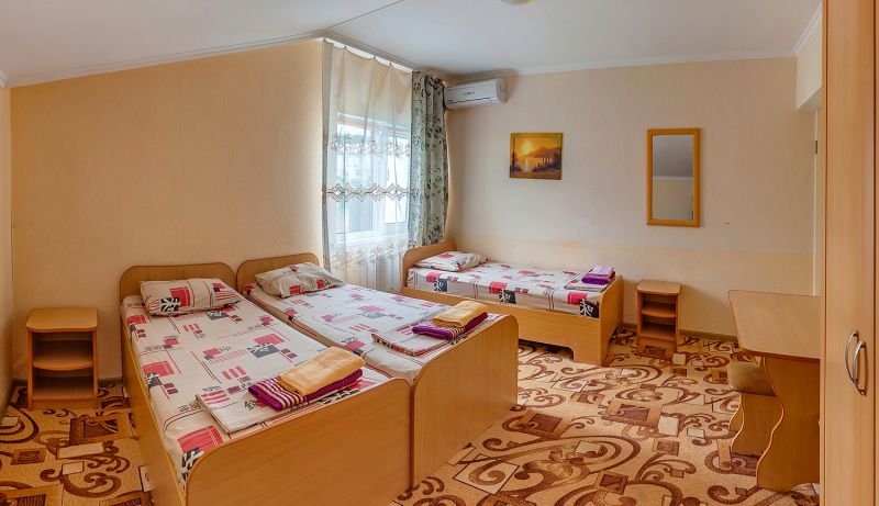 Эконом 3-местный 1-комнатный (без удобств)