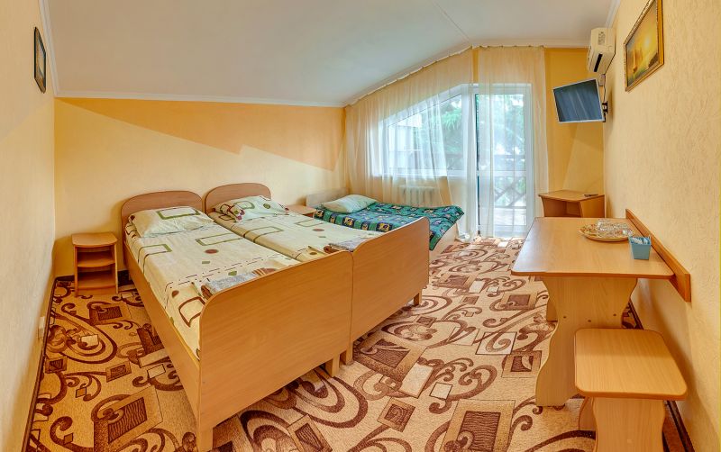 Семейный 4-местный 2-комнатный