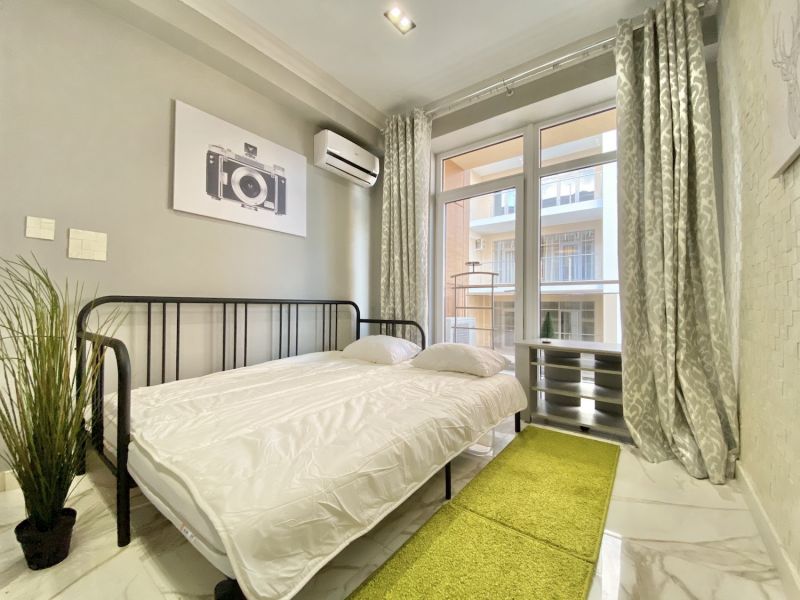 Апартаменты Евро 6-местные 3-комнатные (с балконом,0607)