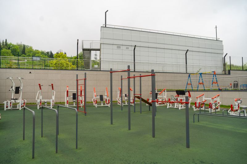 Уличные тренажеры