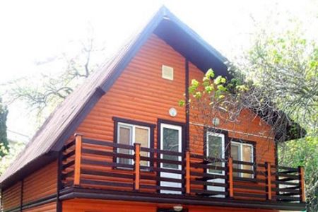 Деревянный коттедж