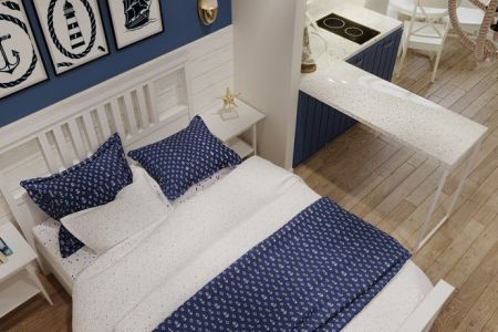 Люкс Морской 2-местный 1-комнатны