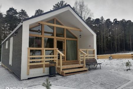 Домик в стиле БарнХаус