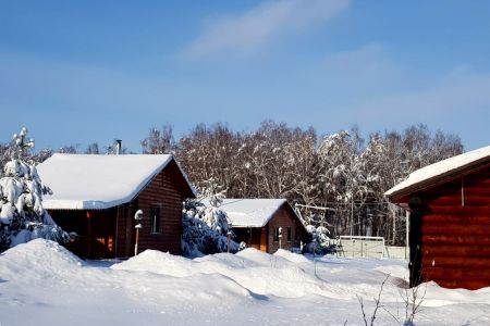 Коттедж с камином,сауной,купелью и терассой №5