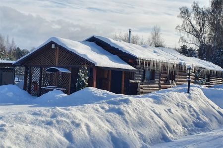 Коттедж с сауной и терассой №4