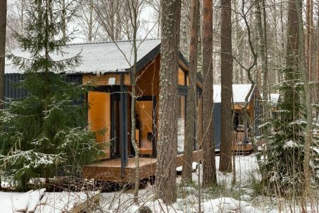 Дома с видом на лес