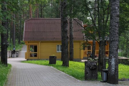 Малый коттедж с сауной (2-х этажный)