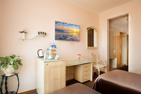 Стандартный 2-местный 1-комнатный (TWIN, основная территория)