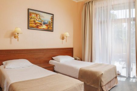 Комфорт 2-местный 1-комнатный 1 категории (1 этаж, П1К2м1к1)