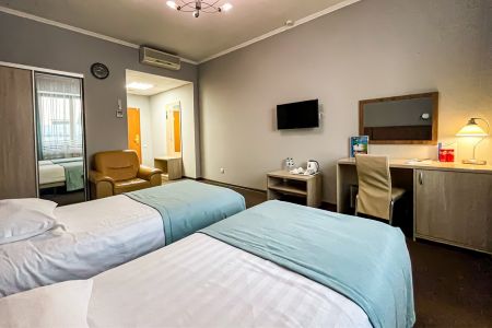 1 категория 2-местный 1 категории с раздельными кроватями