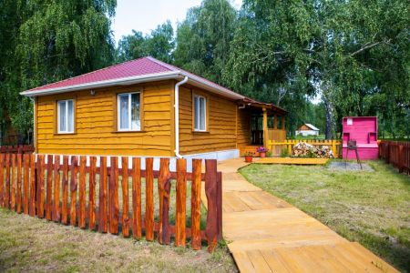 Дом Лесной дом "Очарование леса"