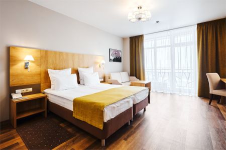 Студия 2-местная улучшенная с видом на реку