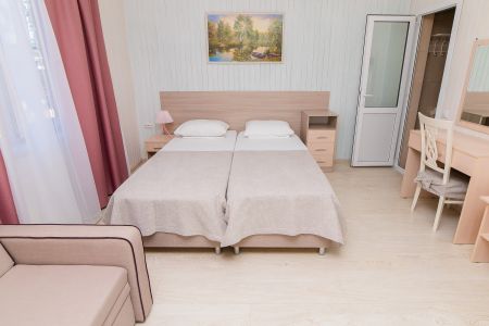 Комфорт 2-местный с доп. местом (финский домик)