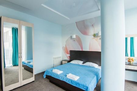 Полулюкс 2-местный 1-комнатный с французским балконом 4С,2В