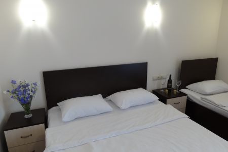 Делюкс 3-местный 1-комнатный с балконом и видом на море 