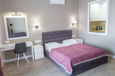 Апартаменты студио 2-местные вид на бассейн Аква Deluxe