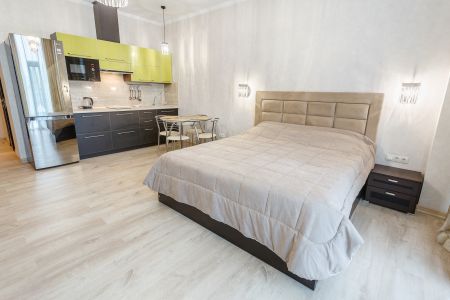 Апартаменты студио 2-местные 1-комнатные1 этаж Аквамарин