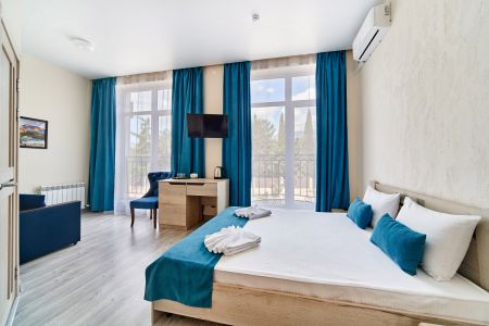 Студия 2-местный 1-комнатный