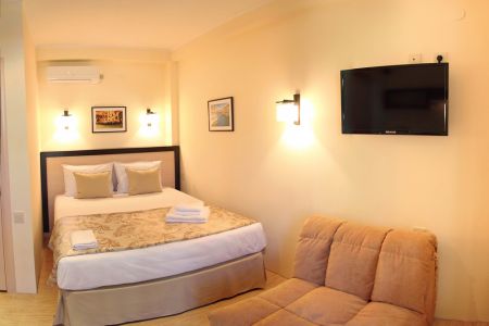 Студия 2-местный 1-комнатный с террасой