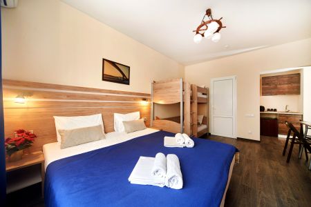 Семейный 4-местный 1-комнатный