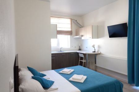 Студия 2-местный 1-комнатный (с балконом)