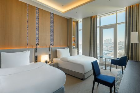 Супериор 2 мест TWIN вид на город