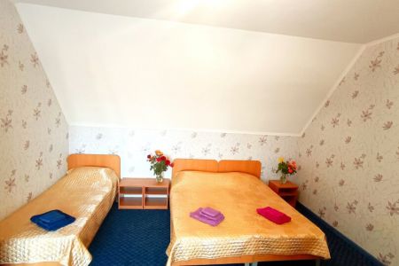 Мансарда Семейный 3-местный 1-комнатный с балконом