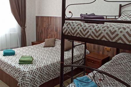 Семейный 4-местный 1-комнатный