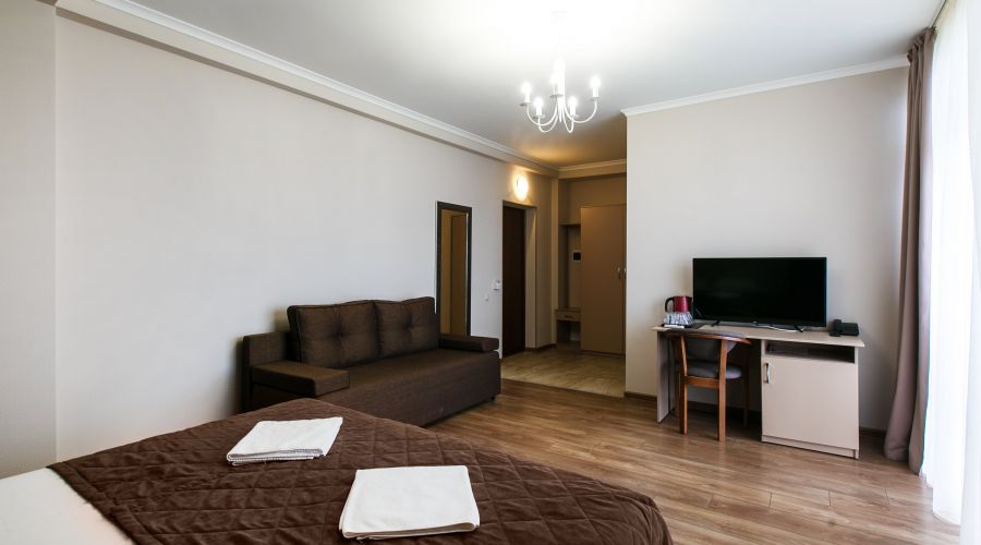 Студия Студия 3 местный с балконом и видом на море