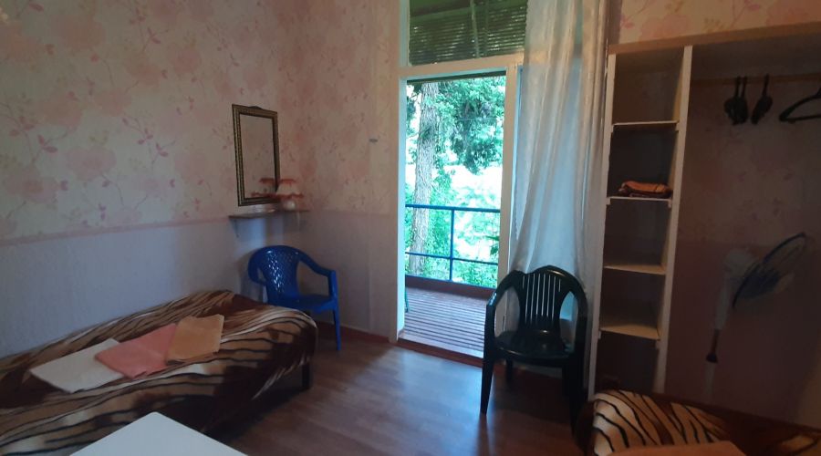 Эконом 2-местный 1-комнатный с удобствами на блок (Летний домик) (Эк)