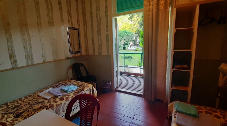 Эконом 2-местный 1-комнатный с удобствами на блок (Летний домик) (Эк)