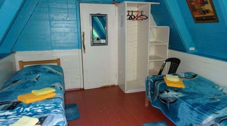 Эконом 3-местный 1-комнатный с удобствами на блок (Летний домик)(Эк)