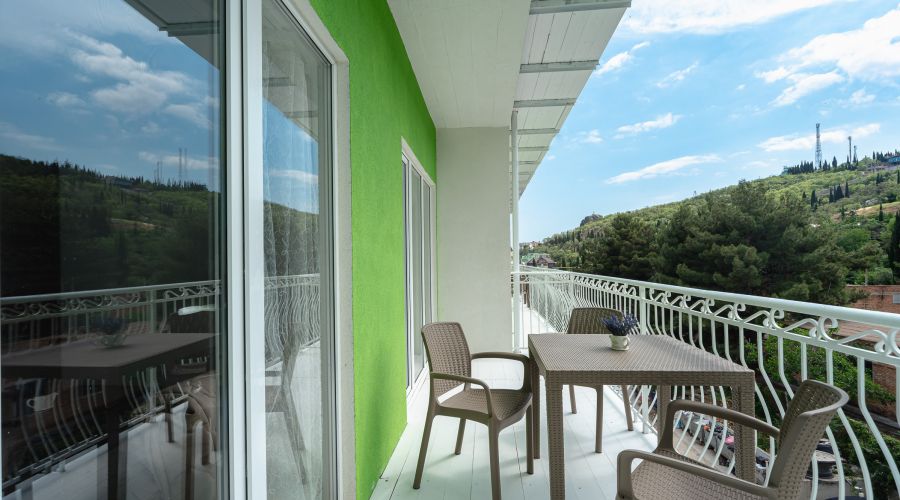 Апартаменты 2-местный 1-комнатный с видом на горы и парк