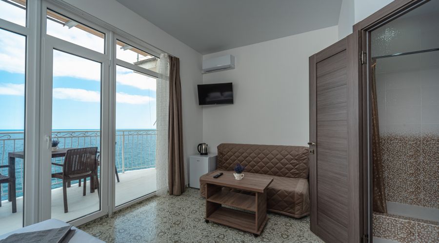 Апартаменты 2-местный 1-комнатный с видом на море