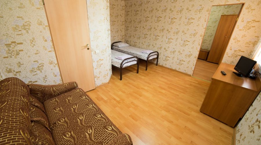 Семейный 4-местный 2-комнатный