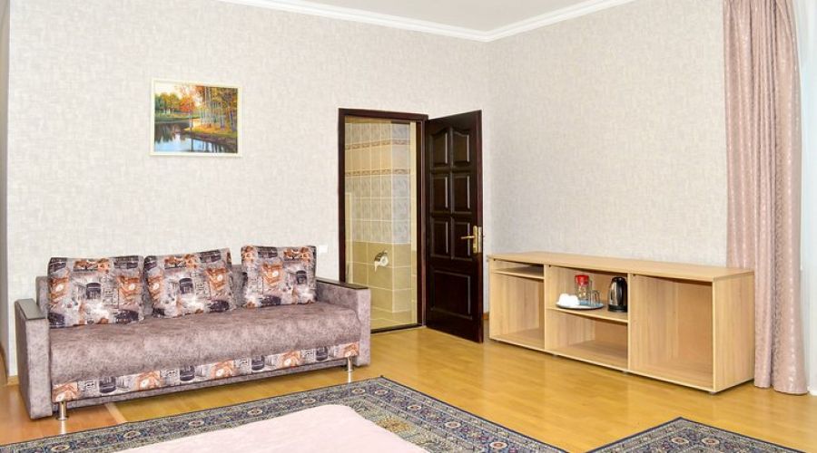 Люкс 1-местный 1-комнатный (коттедж 1) без балкона, 2 этаж