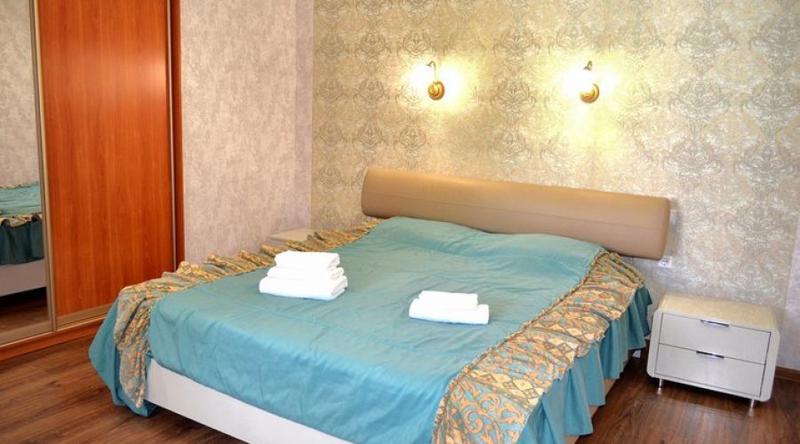 Люкс 1-местный 2-комнатный (коттедж 3) без балкона, 1-2 этаж