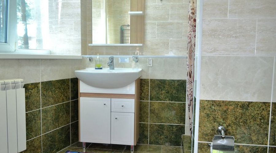 Люкс 1-местный 2-комнатный (коттедж 3) без балкона, 1-2 этаж