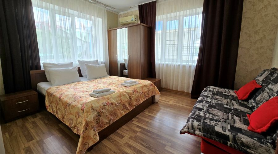 Стандарт 2-местный с кухней и стиральной машиной без балкона