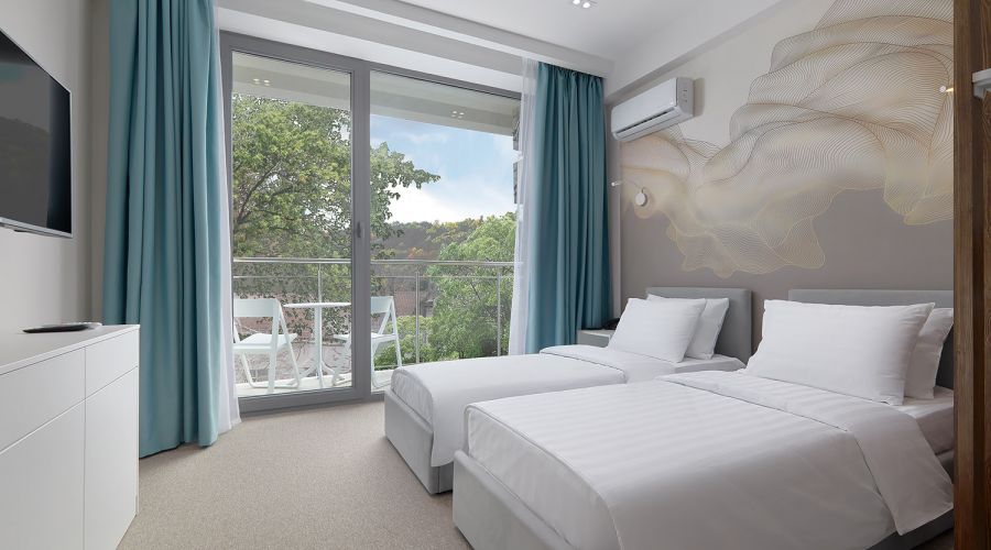 Studio 2-местный 1-комнатный STU