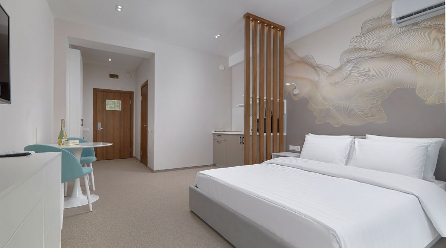 Studio 2-местный 1-комнатный STU