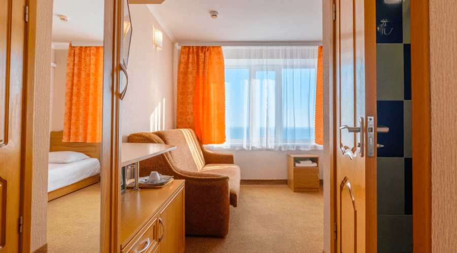 Стандартный 1-местный 1-комнатный