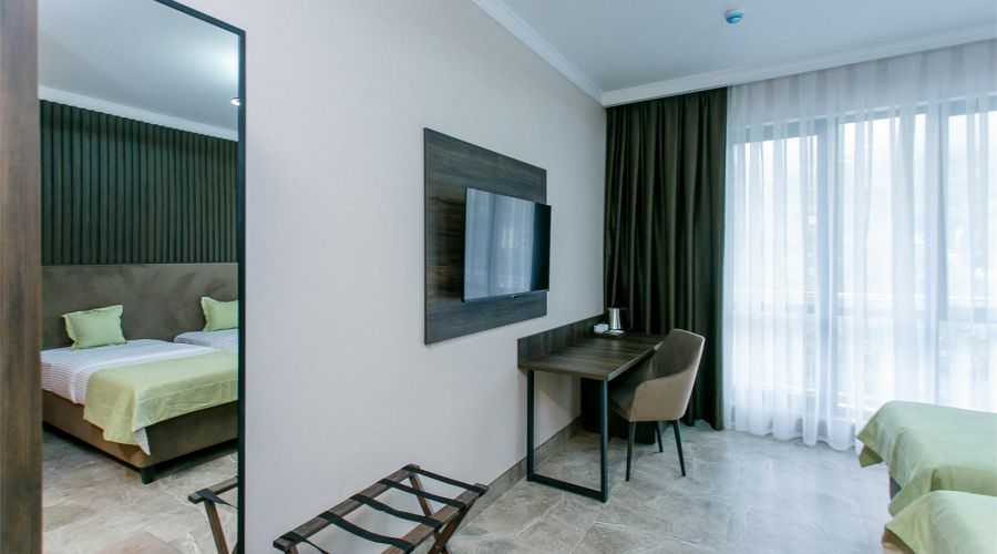 Комфорт Комфорт TWIN с видом на море и балконом