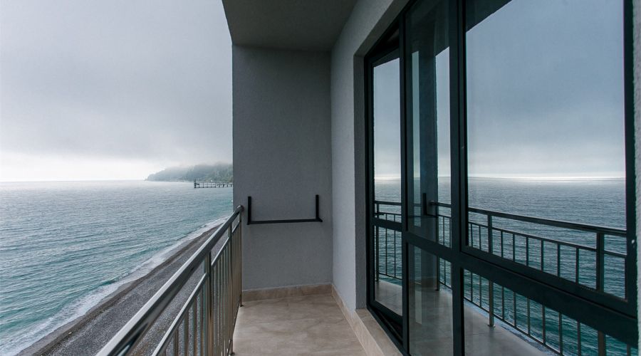 Комфорт Комфорт TWIN с видом на море и балконом