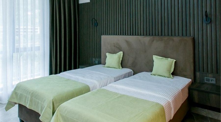 Комфорт Комфорт 2-местный TWIN с видом на парк и балконом