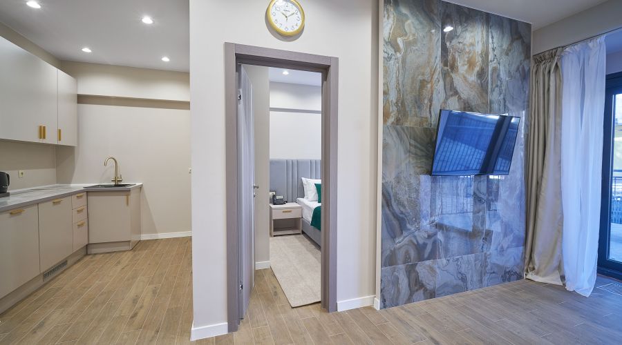 Люкс Люкс 2-комнатный с террасой 2 корпус 1 этаж