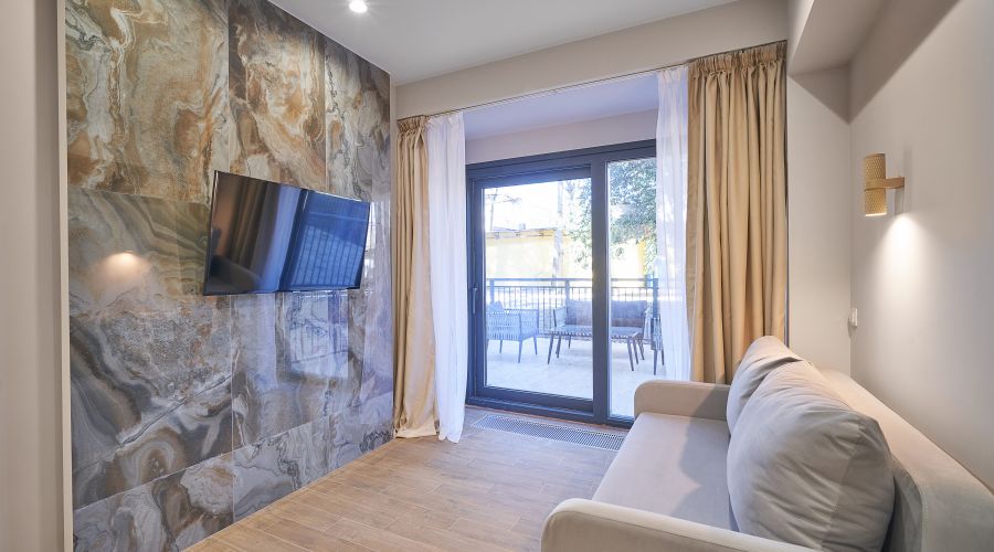 Люкс Люкс 2-комнатный с террасой 2 корпус 1 этаж