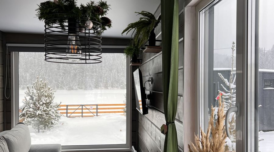 Дом 4-местный Черный