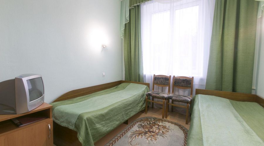 2-х-местный 1-но комн номер с Ч/У